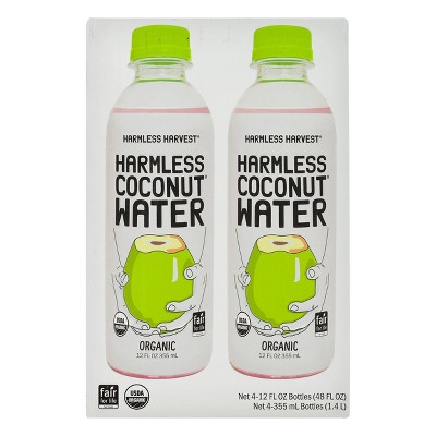 Harmless Harvest Coconut Water - 12oz/4pk