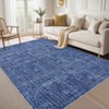 Minimalist Extra Large Living Room Rug 10x13 Machine Washable Rug with Non-Slip Rubber Backing for Dining Room Bedroom Office Playroom - 3 of 4