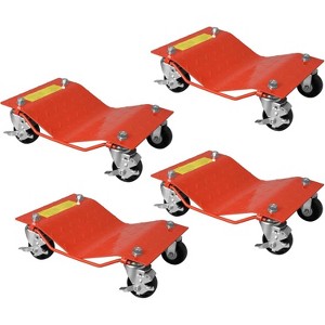 Heavy Duty Car Dollies Set - Sturdy Wheel Dollies for Garage Moving, Vehicle Maintenance, Suitable for Cars, Trucks, and Motorcycles - 1 of 4