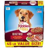 Kibbles 'n Bits Bistro Oven Roasted Beef Flavor with Vegetable and Apple Dry Dog Food - 45lbs