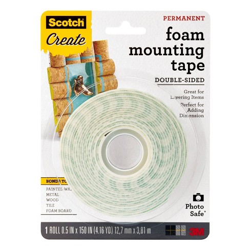 Scotch Create Double Sided Foam Mounting Tape Target