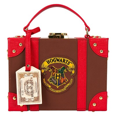 Loungefly Harry Potter Hogwarts Express Luggage Crossbody Bag