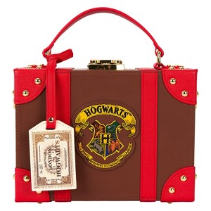 Loungefly Harry Potter Hogwarts Express Luggage Crossbody Bag - 1 of 4