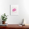Deny Designs Daily Regina Designs Cowboy Hat Print Pink Art Print - 2 of 4