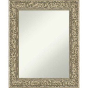 Amanti Art Luxe Non-Beveled Framed Bathroom Vanity Wall Mirror - 1 of 4
