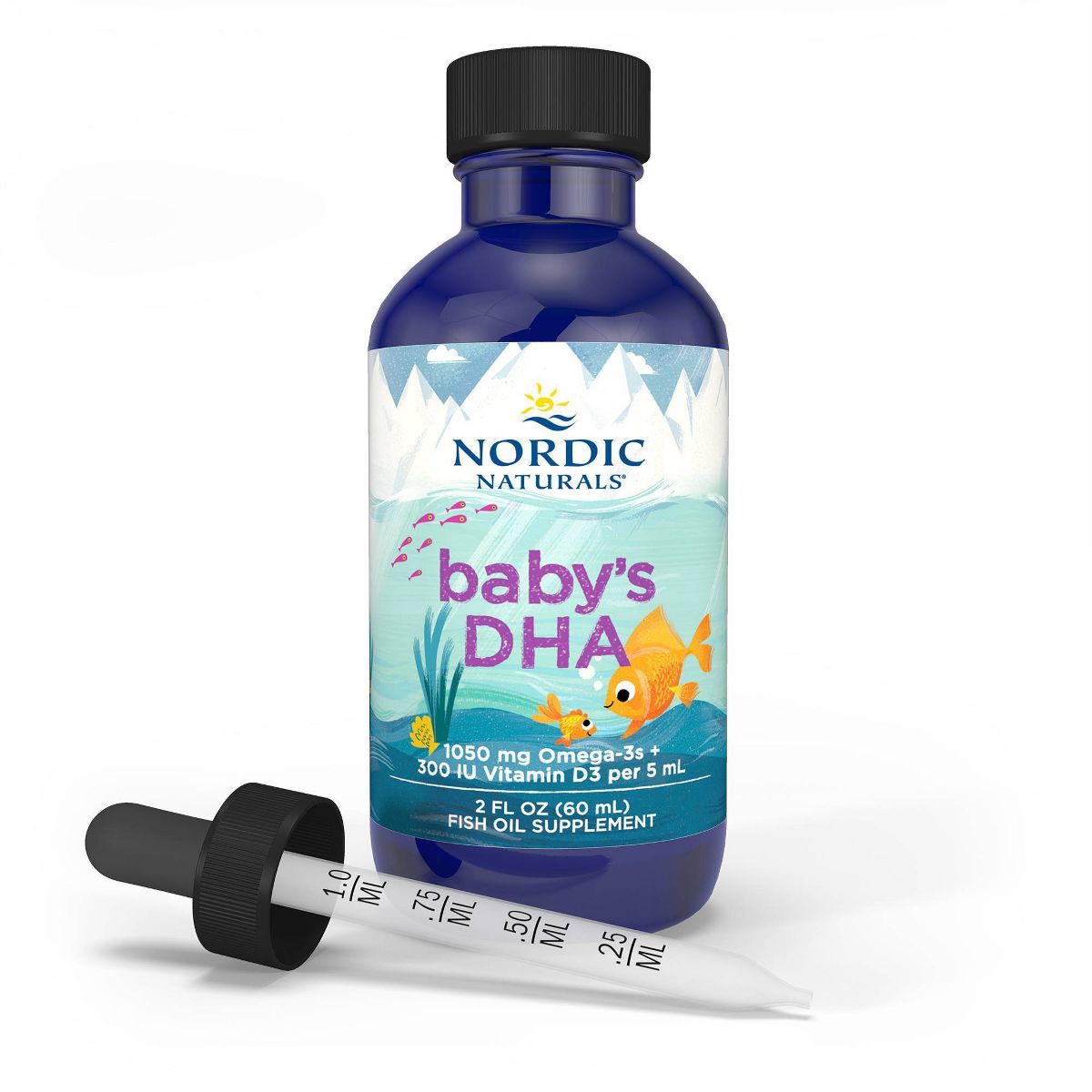 Nordic Naturals Baby's DHA Liquid Dietary Supplement - 2 fl oz - thumbnail 3