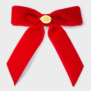 Bijoux Sport by Luv Aj MLB Logo Velvet Hair Bow - 1 of 2