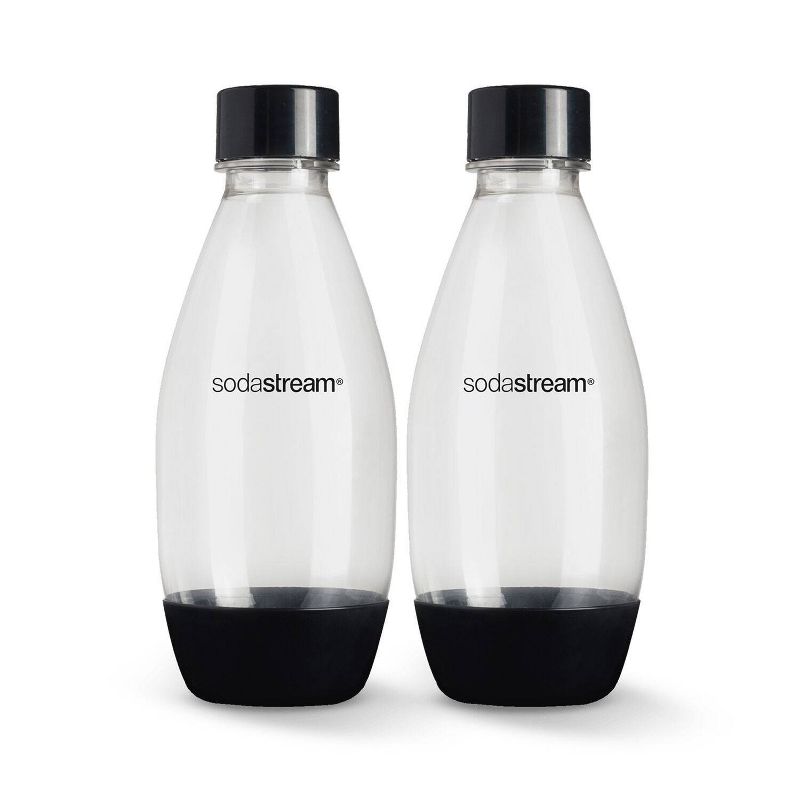 SodaStream 0.5L Carbonating Bottle - 2pk - Black, 4 of 5