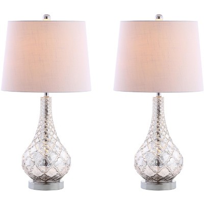 JONATHAN Y Darren Glass LED Table Lamp