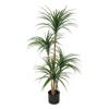 4/5/6 Ft Artificial Dracaena Tree, Realistic Fake Dracaena Plant, Tall Dracaena Houseplant for Indoor Décor, Adjustable Lifelike Faux Tree - 4 of 4