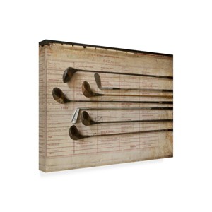 Trademark Fine Art -Symposium Design 'Golf 2' Canvas Art - 1 of 4