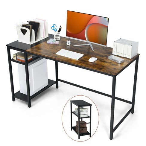 63 Computer Desk Executive Desk Writing Table with 4 Storage