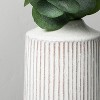 Faux Eucalyptus Arrangement - Hearth & Hand™ with Magnolia: Indoor Greenery in Ceramic Pot - 3 of 4
