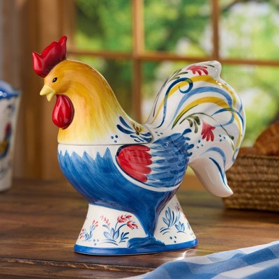 Certified International French Rooster Cookie Jar