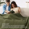 Bedsure Cooling Cotton Waffle Blanket-Lightweight Breathable Blanket of Rayon Derived from Bamboo - 4 of 4