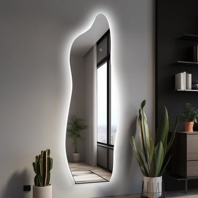 Dovelina Bathroom Vanity Mirror LED Mirror with Defog - 63"x24", Clear