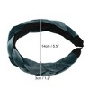 Unique Bargains Women's Thick Braided Velvet Headband Hairband Accessories 1.2 Inch Wide 1 Pc - 4 of 4