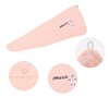 Unique Bargains Women Soft Rabbit Pattern Hair Towel Pink 1 Pc - 3 of 3