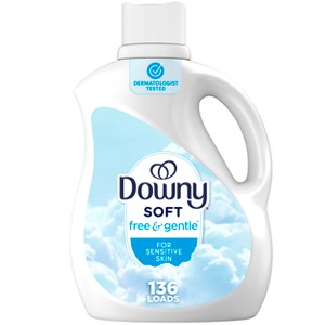 Downy Free & Gentle HE Compatible Ultra Liquid Fabric Softener - 1 of 4