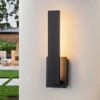 LLHZSY 15 1/2" L-Shaped Modern Minimalist LED Wall Light Sconce Fixture-3000K - 2 of 4
