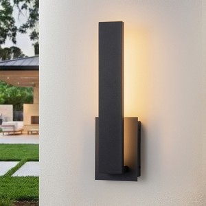 LLHZSY 15 1/2" L-Shaped Modern Minimalist LED Wall Light Sconce Fixture-3000K - 1 of 4