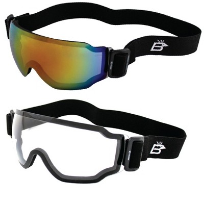 2 Pairs of Birdz Eyewear Arch Safety Goggles