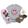 Simply Sage Market Women's Leopard Heart Eyes Smiley Short Sleeve Graphic Tee - 2 of 4
