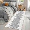 Living room bedroom carpet,diamond striped area carpet, modern office carpet,striped farmhouse carpet - 2 of 4