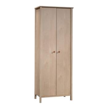 Sauder 2 Door Storage Cabinet Natural Maple