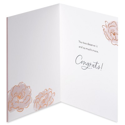 &#39;Love is Everything&#39; Wedding Card