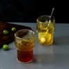 Slickblue Set of 4 Double Wall Highball Glasses - 10 oz - Blue / Light Amber - 4 of 4