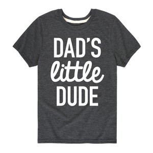 Boys' - Instant Message - Dad Set Little Dude Short Sleeve Graphic T-Shirt - 1 of 4