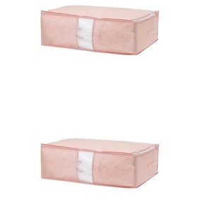 REGALWOVEN Bedding Clothing Non-Woven Fabric Storage Bags with Handles 2 Pcs - 1 of 4