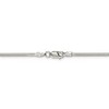 Black Bow Jewelry 1.75mm Sterling Silver, Round Solid Snake Chain Necklace - 4 of 4