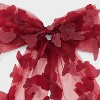 3D Butterfly Bow Hair Barrette - Wild Fable™ Maroon - 3 of 3