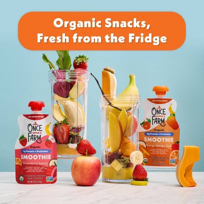Once Upon A Farm Protein Orange Mango Twist Pouch - 4oz