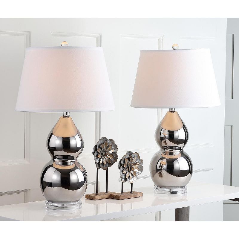 Jill 26.5" Double Gourd Table Lamp (Set of 2)  - Safavieh, 3 of 5