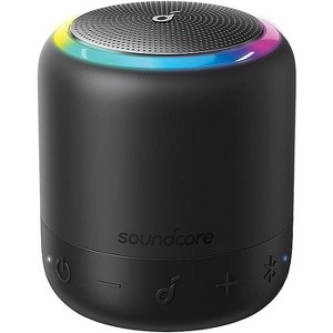 Refurbished: Soundcore by Anker Mini 3 Pro Portable Waterproof Bluetooth Speaker - Black (A3127Z11) - Manufacturer Refurbished - 1 of 4