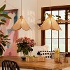 Burlap Petal Ceiling Pendant - Opalhouse™ designed with Jungalow™ - image 2 of 4
