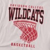 Davidson College Basketball Hoop Adult T-Shirt White - 2 of 4