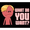 Juniors Womens Rick And Morty Kirkland Mr. Meeseeks What Do You Want? T-Shirt - 2 of 4
