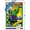 Trends International Marvel Trading Cards - Hulk Unframed Wall Poster Prints - 3 of 4