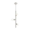 Livex Lighting Bannister 3 - Light Pendant in  Brushed Nickel - 4 of 4
