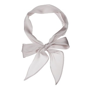INSPIRE CHIC Women's Plain Solid Color Pure Skinny Long Neckerchief Hair Band 55.12 x 5.12 inches(L*W) - 1 of 4