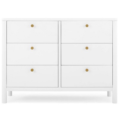 Simple Cut Out Handles 6 Drawer Dresser Riviera - Saracina Home