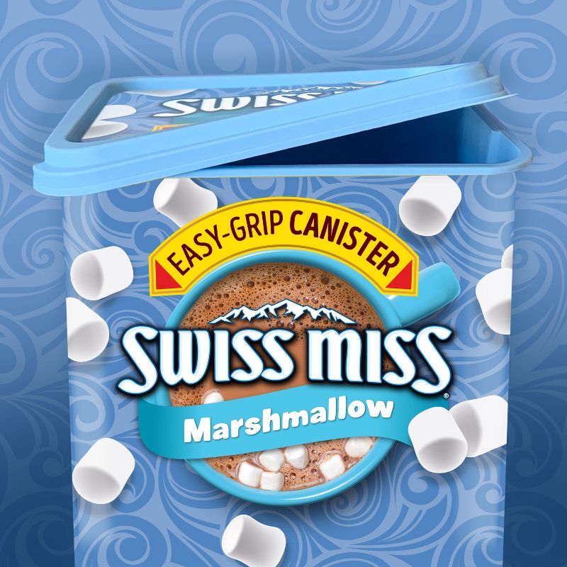 Swiss Miss Marshmallow Hot Cocoa Mix Canister - 37.18oz, 3 of 9