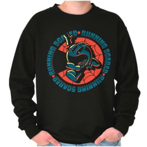 PACMAN Halloween Running Scared Sweatshirt for Men or Women Brisco Brands - 1 of 1