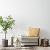 16"x16" Seaweed Beach Square Throw Pillow - e by design - 3 of 4