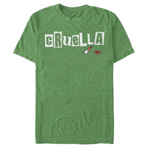 Men's Cruella Lipstick Logo T-Shirt - 1 of 4