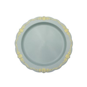 Exquisite Victorian Design Plates Holiday Plate Wedding Plate- 60 Count - 1 of 4